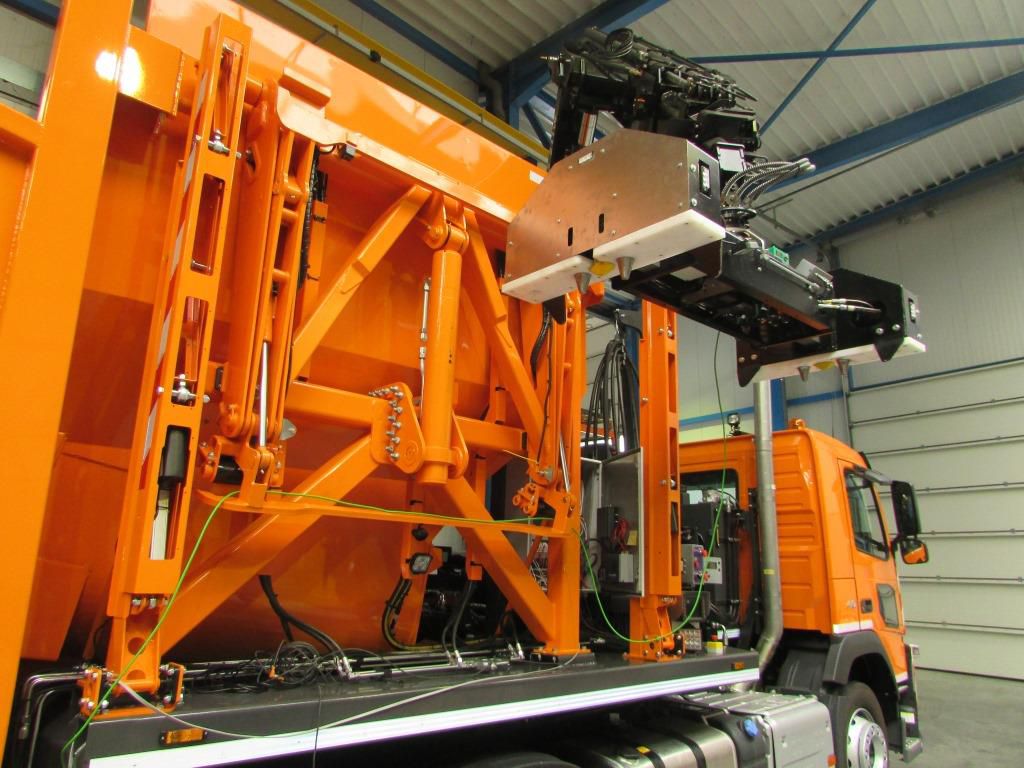 Automatisering 3D camera O3M, IFM controller, Radiobesturing GOMUTEC